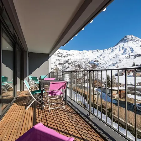 New Triplex Near Slopes Balcony & View Albiez-Montrond