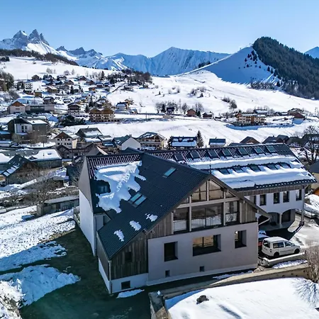 New Triplex Near Slopes Balcony & View * Albiez-Montrond